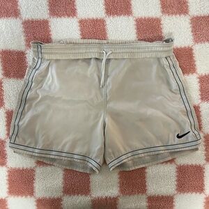 Nike Women's/Men’s Beige Athletic Shorts